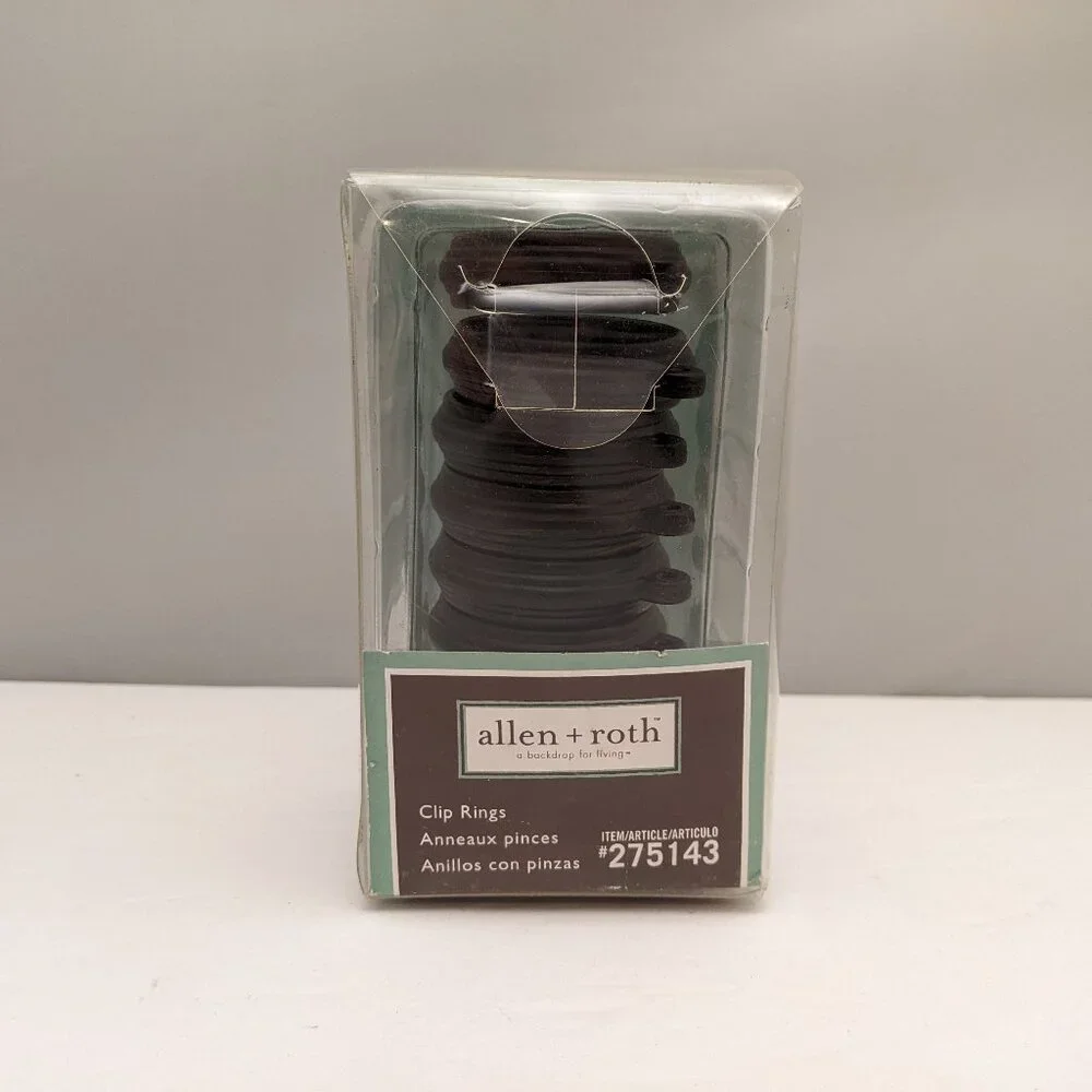 ALLEN + ROTH Clip Rings | Set of 7 | Fits 1